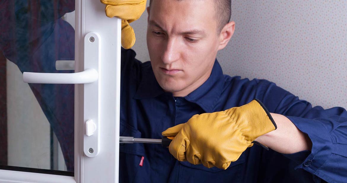 abgeschlossene Tür öffnen